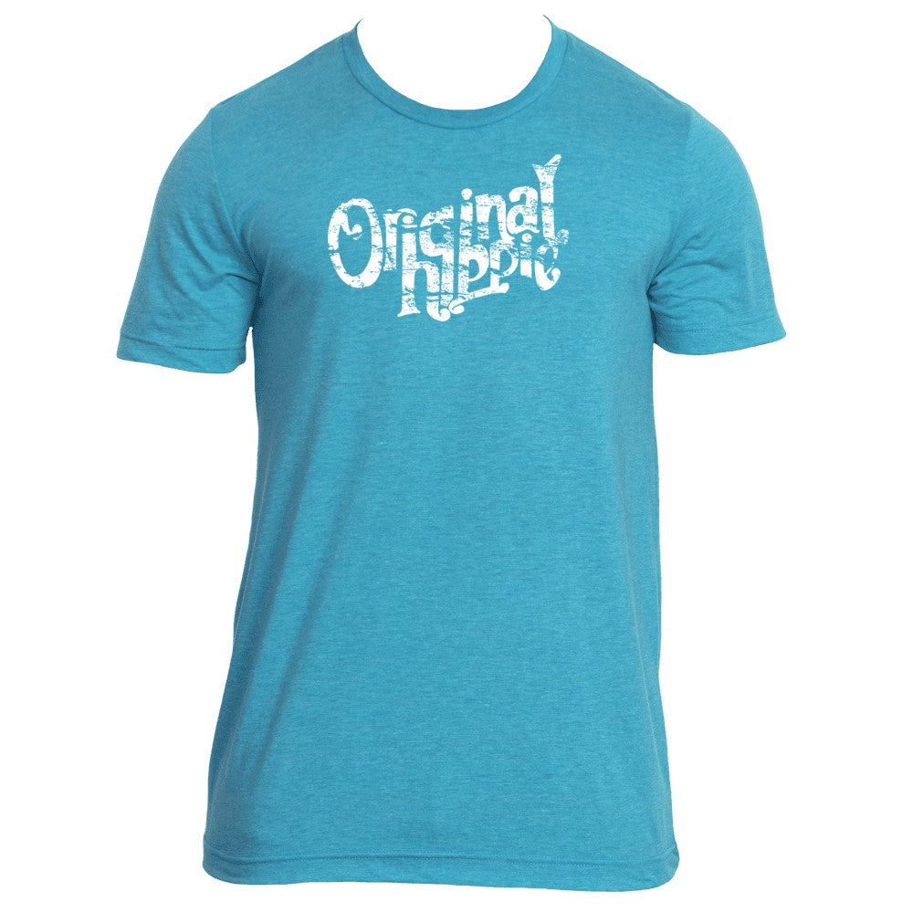 Original Hippie™ Classic Unisex Aqua Short Sleeve T-Shirt