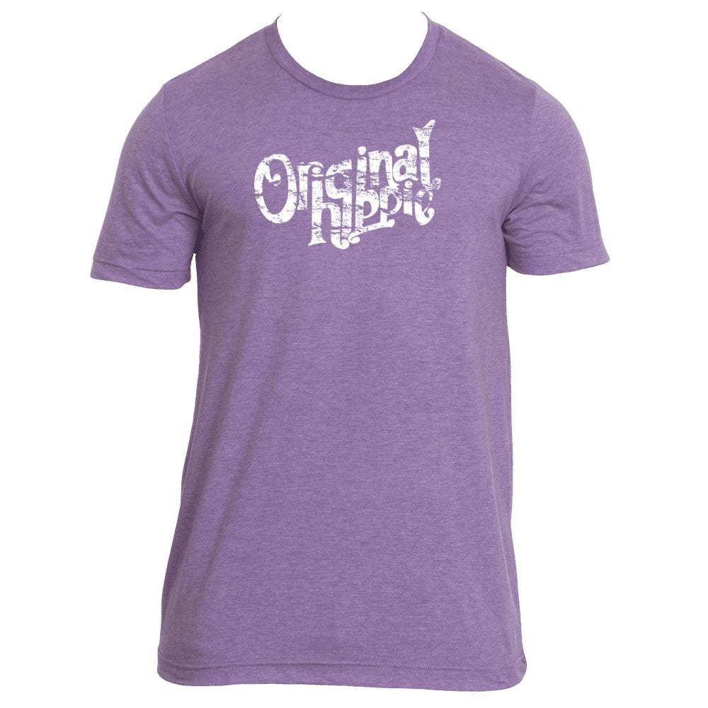 Original Hippie™ Classic Unisex Purple Short Sleeve T-Shirt