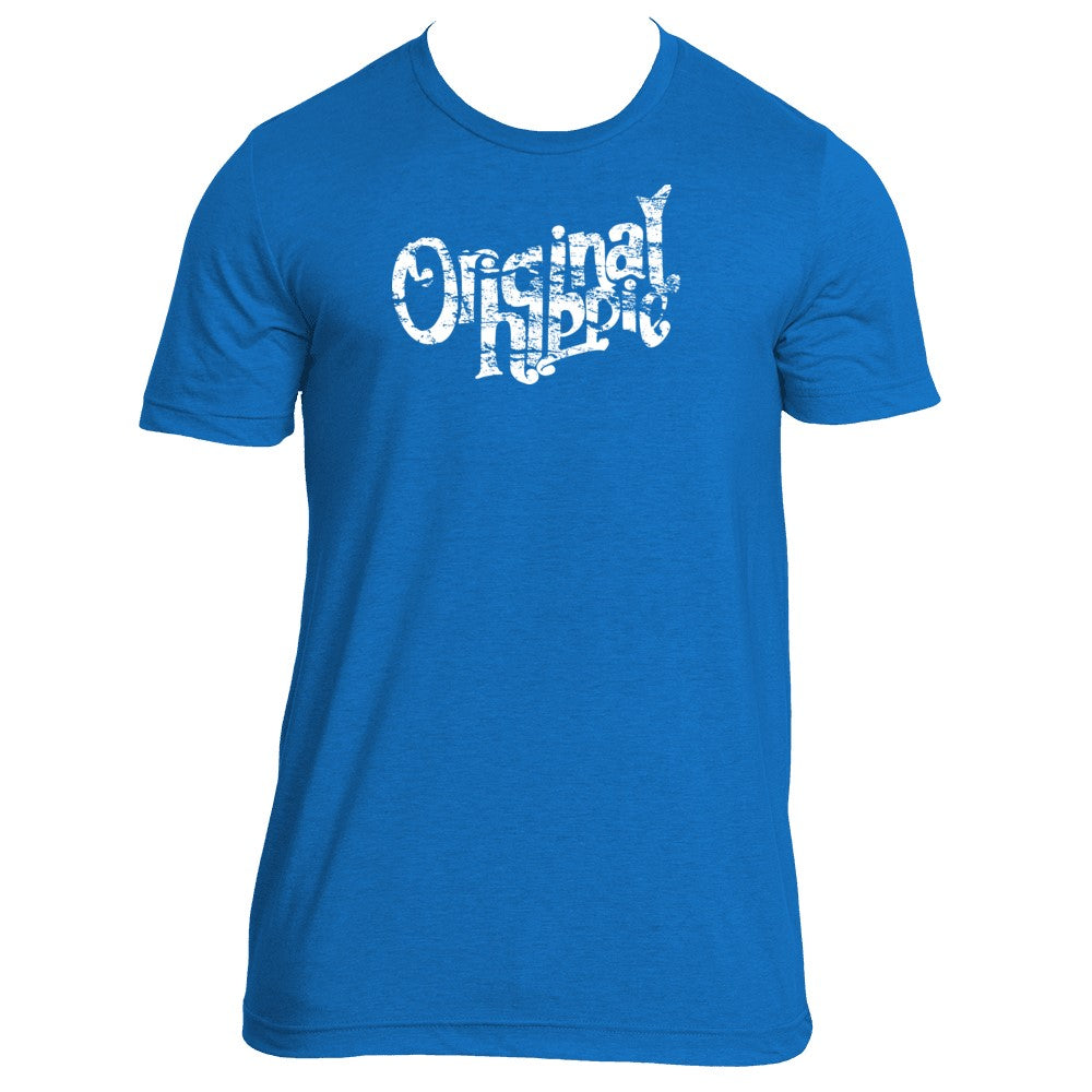 Original Hippie™ Classic Unisex Royal Blue Short Sleeve T-Shirt