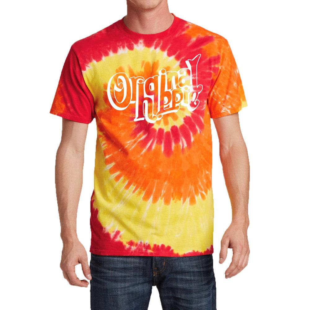 Original Hippie - Blaze Tie Dye Short Sleeve T-Shirt 