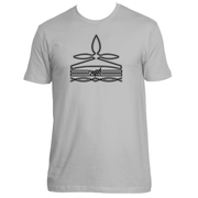 Original Hippie - Boot Stitching Short Sleeve Unisex T-Shirt - Light Grey