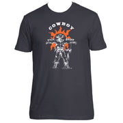 Original Hippie - Cowboy Dyin Breed - Short Sleeve T-Shirt - Dark Grey