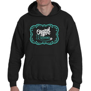 Original Hippie - Rodeo Buckle Turquoise - Unisex Hoodie - Black