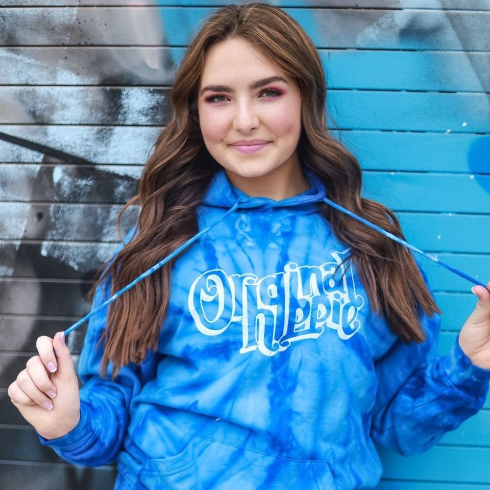 Original Hippie - Royal Vibes Tie Dye Hoodie 1