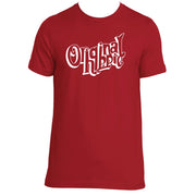 Original Hippie - Unisex Short Sleeve Transparent Name - Red