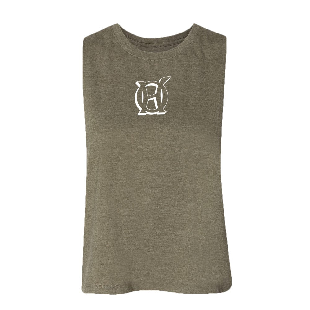 Original Hippie - Women's Crop Racerback Tank Top Original Hippie - Women's Crop Racerback Tank Top
