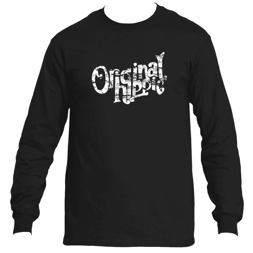 Original Hippie - Classic Long Sleeve Tee - Black