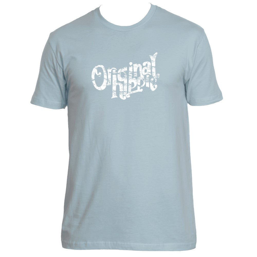 Original Hippie™ - 100% Cotton SS Unisex T-Shirt - Light Blue