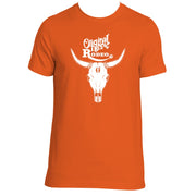 Original Hippie™ Bull Skull - Unisex Crewneck - Orange