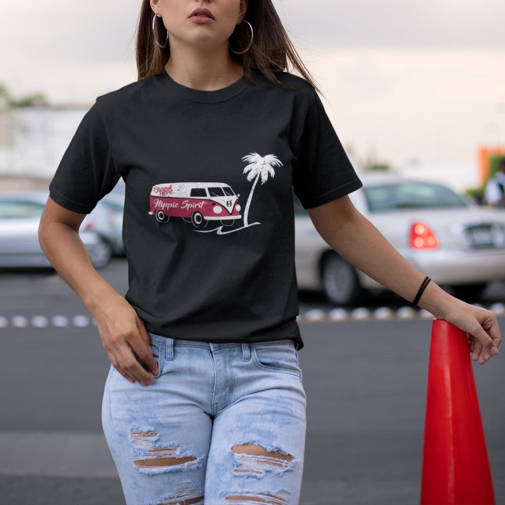 Original Hippie Hippie Spirit Van Short Sleeve T Shirt