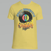 Original Hippie - Jesus Rockstar - Vintage Album - Unisex Short Sleeve T-Shirt - Maze Yellow