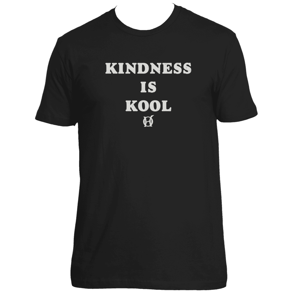 Original Hippie® - Kindness Is Kool - SS T-Shirt - Black