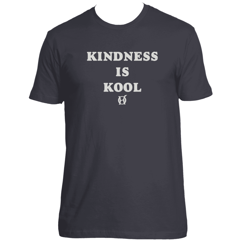 Original Hippie® - Kindness Is Kool - SS T-Shirt - Heavy Metal