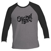 Original Hippie™ Classic Black 3/4 Raglan