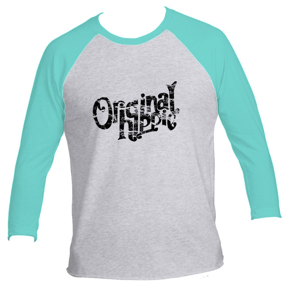 Original Hippie™ Classic Tahiti Blue 3/4 Raglan