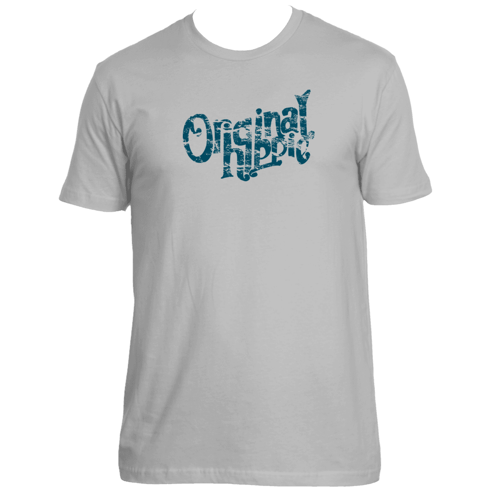 Original Hippie® Classic Short Sleeve T-Shirt - Light Grey