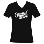 Original Hippie® - Sueded V-Neck Unisex T-Shirt - Black