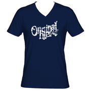 Original Hippie® - Sueded V-Neck Unisex T-Shirt - Midnight Navy