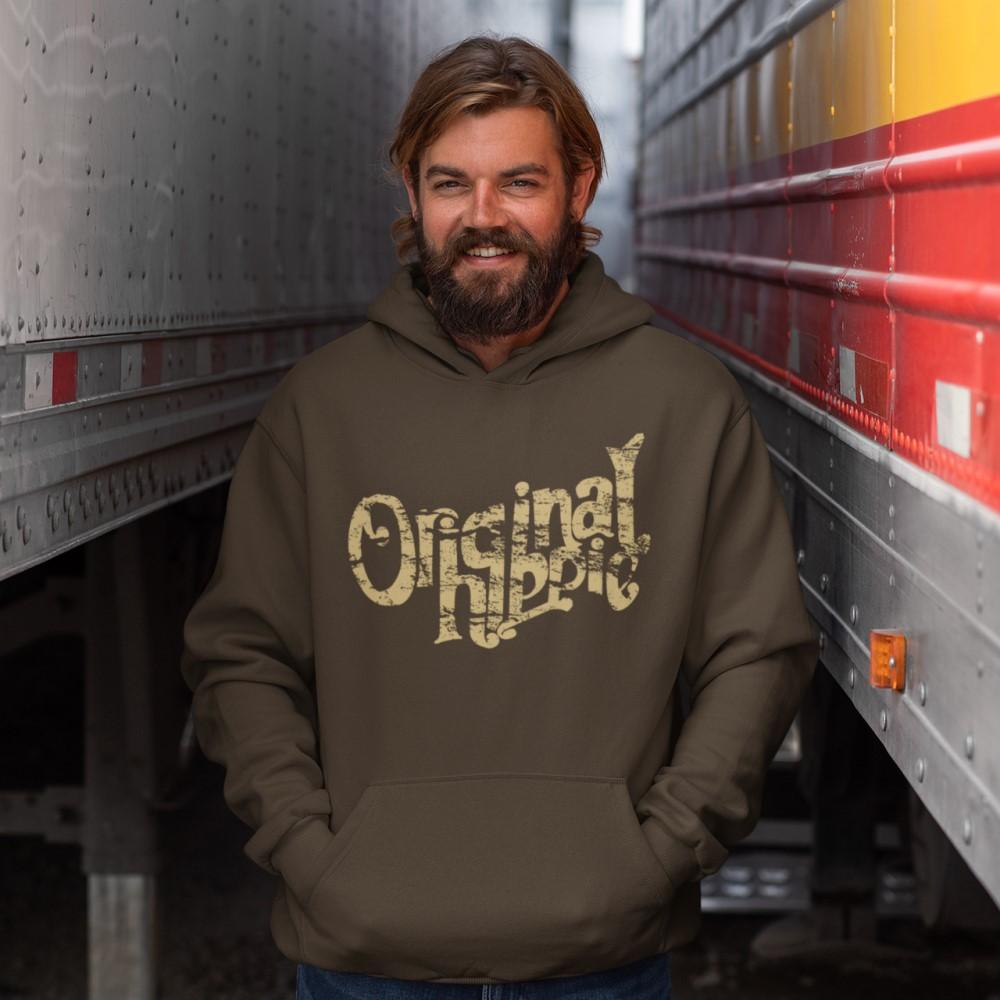 Original Hippie Classic Unisex Pull Over Hoodie