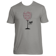 Original Hippie® - Wine Down Short Sleeve T-Shirt - Warm Grey