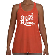 Original Hippie™ Women's Rodeo - Coral  - Flowy Tank Top