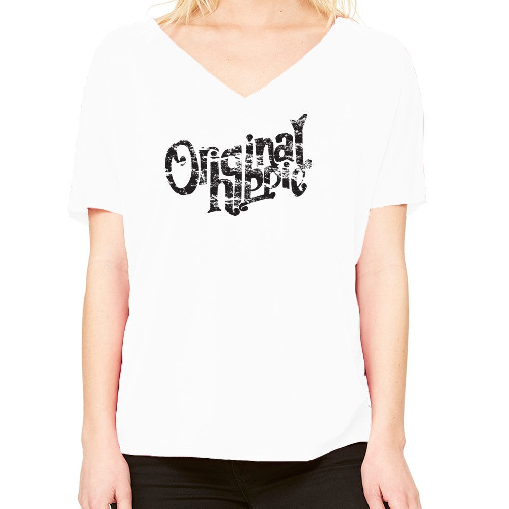 Original Hippie™ Classic Women's Slouchy V-Neck T-Shirt