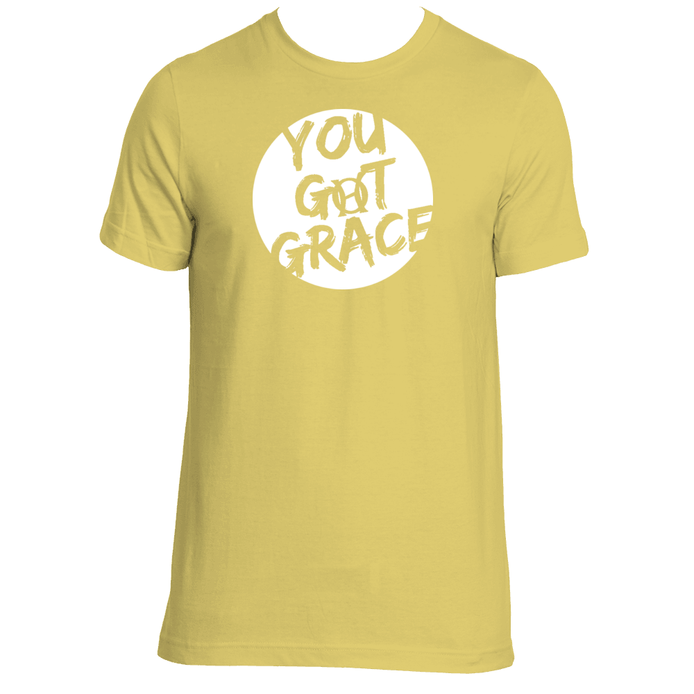 Original  Hippie - You Got Grace - Unisex SS T-Shirt -  Maize Yellow