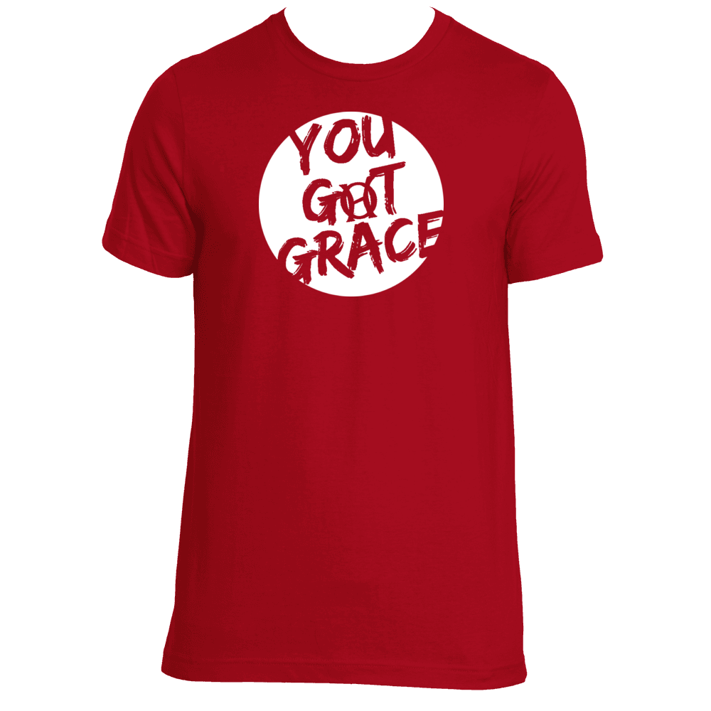 Original  Hippie - You Got Grace - Unisex SS T-Shirt -  Red
