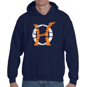 Original Hippie - Pull Over Logo Hoodie Unisex - Navy Blue