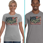 Original Hippie™ Limited Edition US Flag Short Sleeve T-Shirt